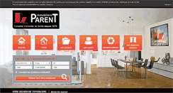 Desktop Screenshot of immobiliereparent.com